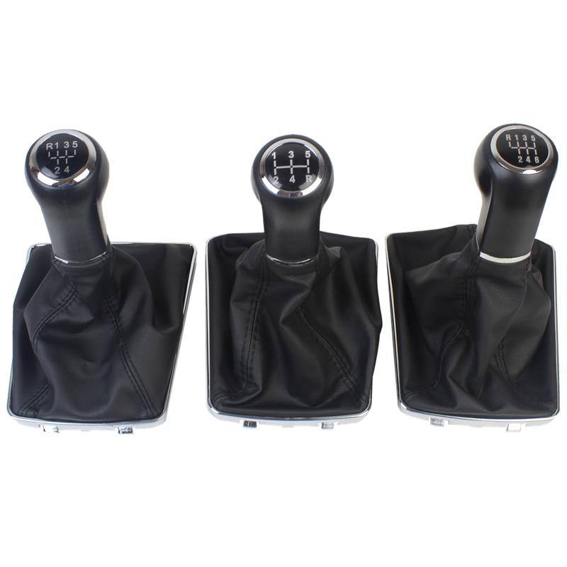 Car-Stying 5/6 Speed Car Stick Gear Shift Knob With PU Leather Boot For OPEL ASTRA H 2004 2005 2006 2007 2008 2009