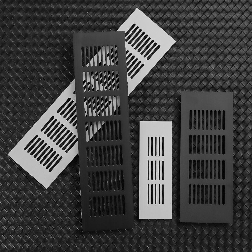 Lega di Alluminio Armadio Scarpe Guardaroba Copertura Foro Rete Griglia di Ventilazione Armadio Coperchio Decorativo Accessori Hardware