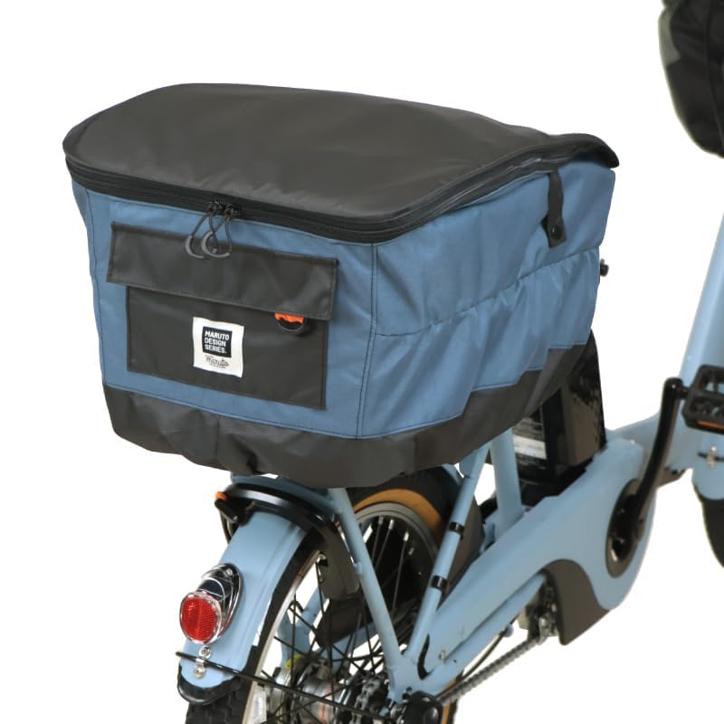 

MARUTO Penta Толстая задняя корзина Старый синий D-2R-600 Двухъярусная крышка,