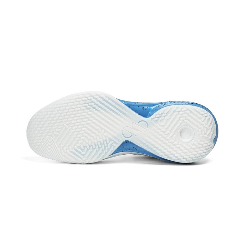 Li Ning Flash Attack 11 CBA Sichuan Team PE Edition Men Basketball Shoes White Blue ABAU053-32
