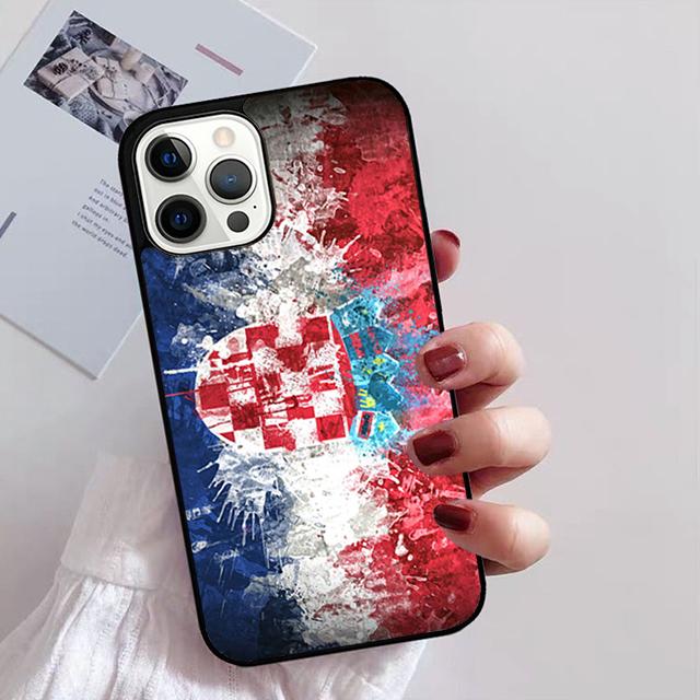 

Croatia Flag Phone Case Cover For iPhone 17 Air 15 16 14 Plus 11 12 13 Pro Max Apple max iPhone 13