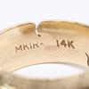 Michael Kirk 14K Feather Ring Ring Yellow GoldUsed