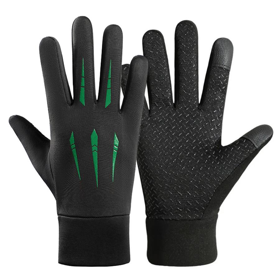 Męskie ciepłe rękawiczki jesień zima wiatroszczelne wodoodporne ekran dotykowy jazda na rowerze jazda motocyklem rękawiczki