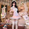 Sexy Lingerie Sexy Pink and Blue Maid Cosplay Bar Acting Suit Pure Lust Uniform Seduction