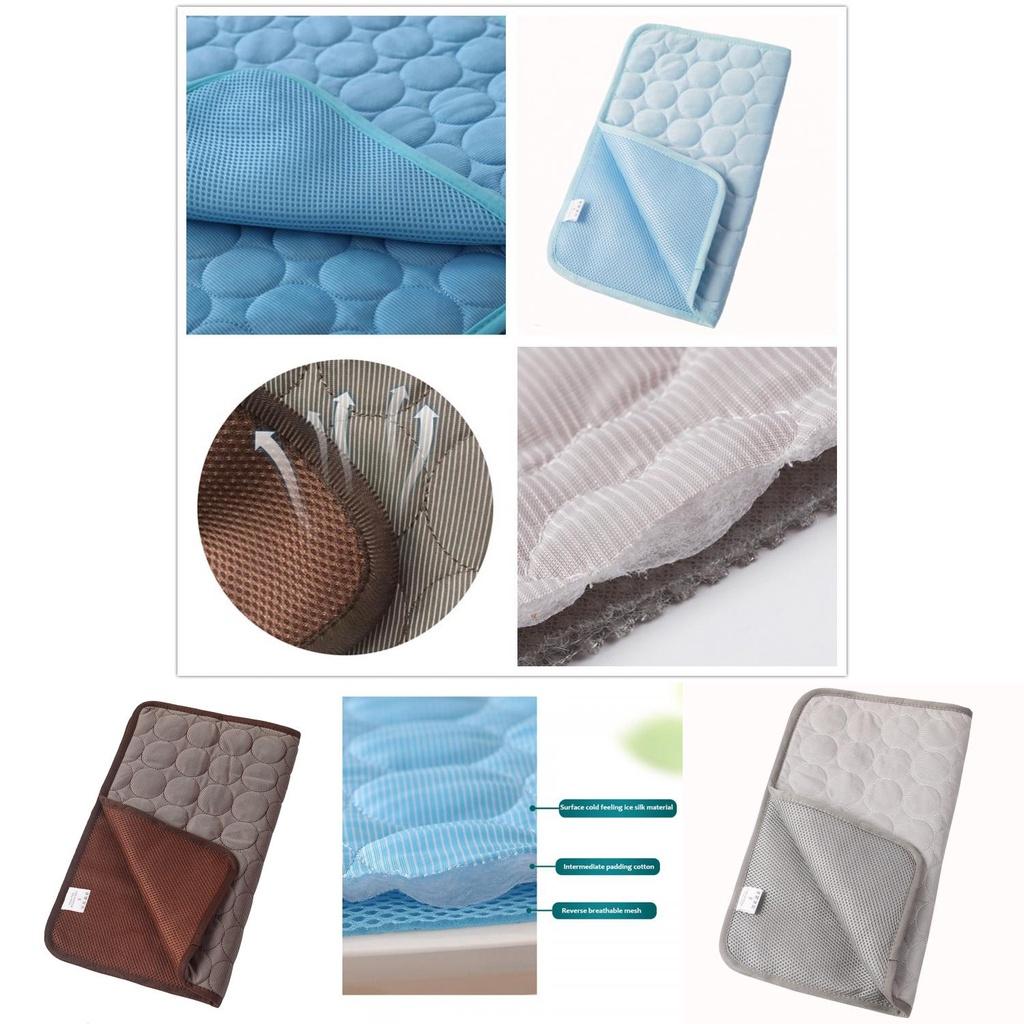 Atmungsaktive und waschbare Haustierkühlmatte bietet ein schnelles kühles Gefühl für Ihren pelzigen Begleiter