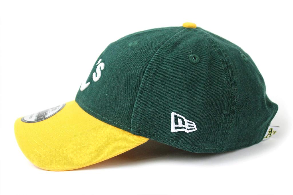 New Era 9Twenty Zweifarbiges Low Cap, MLB Oakland Athletics, Einheitsgröße
