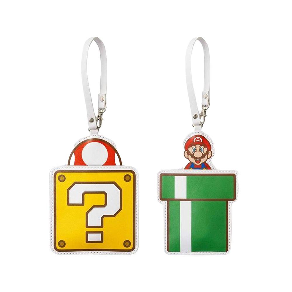 Nintendo Super Mario IC Card Case Super Mushroom NSL0137  Mario NSL0136