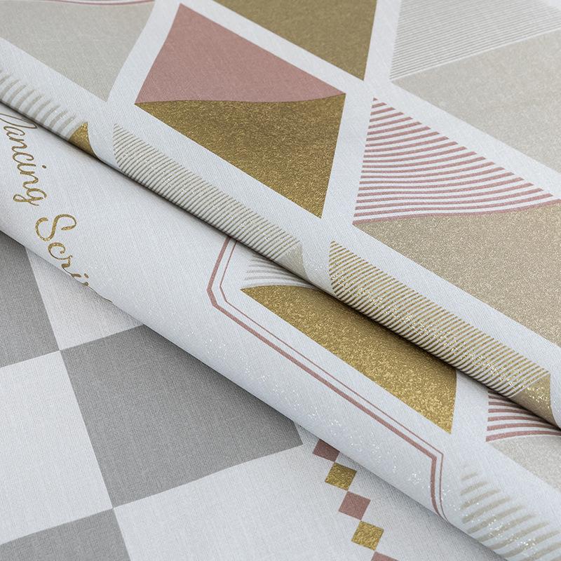 140Cm Round Pvc Tablecloth Nordic Waterproof Oil-proof Tablecloth Printing Plastic Coffee Table Mat Dining Table Do Not Wash