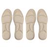 4pcs 5D Massage Memory Foam Insole, Thickened Breathable Cushioning, Comfortable Insole For High Heels