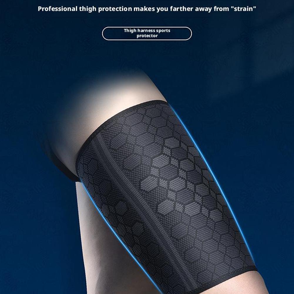 1 PC Thigh Compression Sleeves Joint Protection and Support for Running Sports Leg Pain Relief Leg Brace for Men and Women
