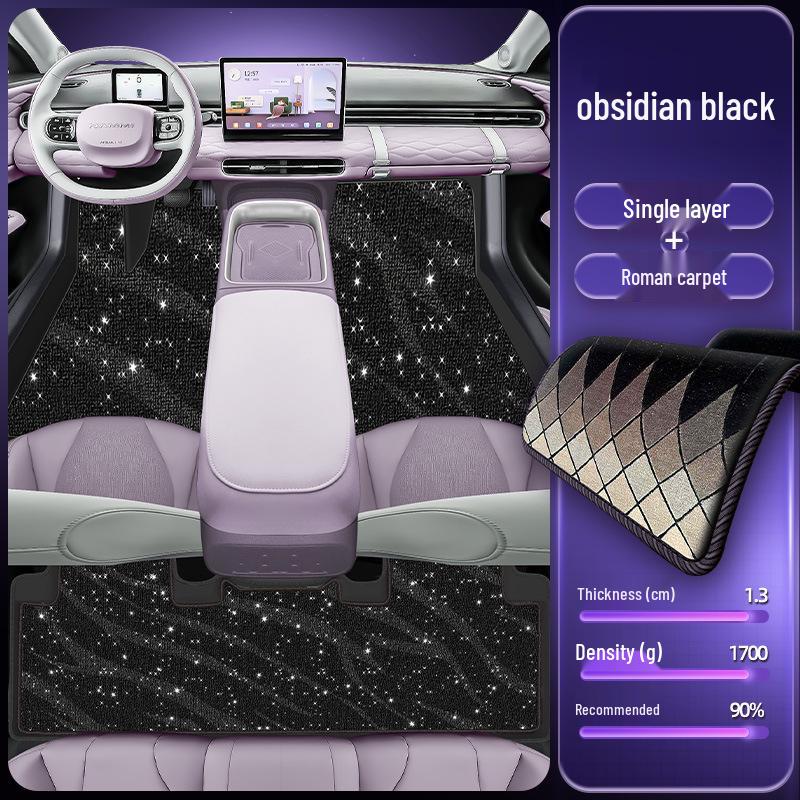 Eco-Friendly Waterproof & Dustproof Floor Mats for Nano 01 Cars