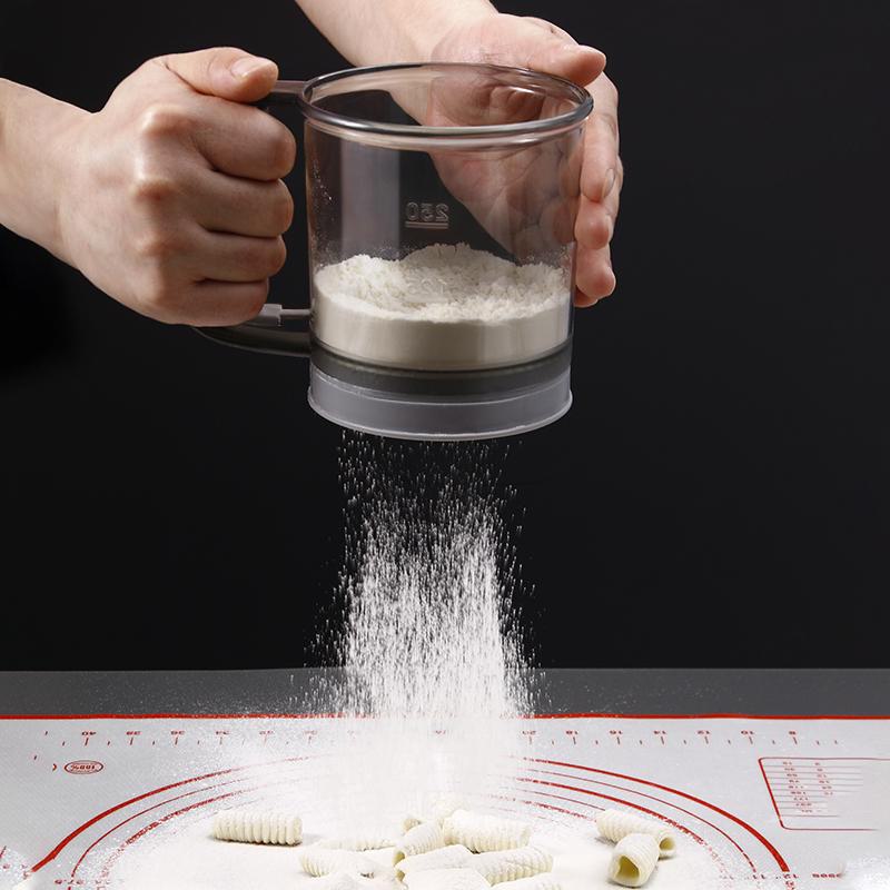 Handheld Flour Sieve: Baking Special Filter Cup for Ultra-Fine Flour Filtering In Home Kitchen