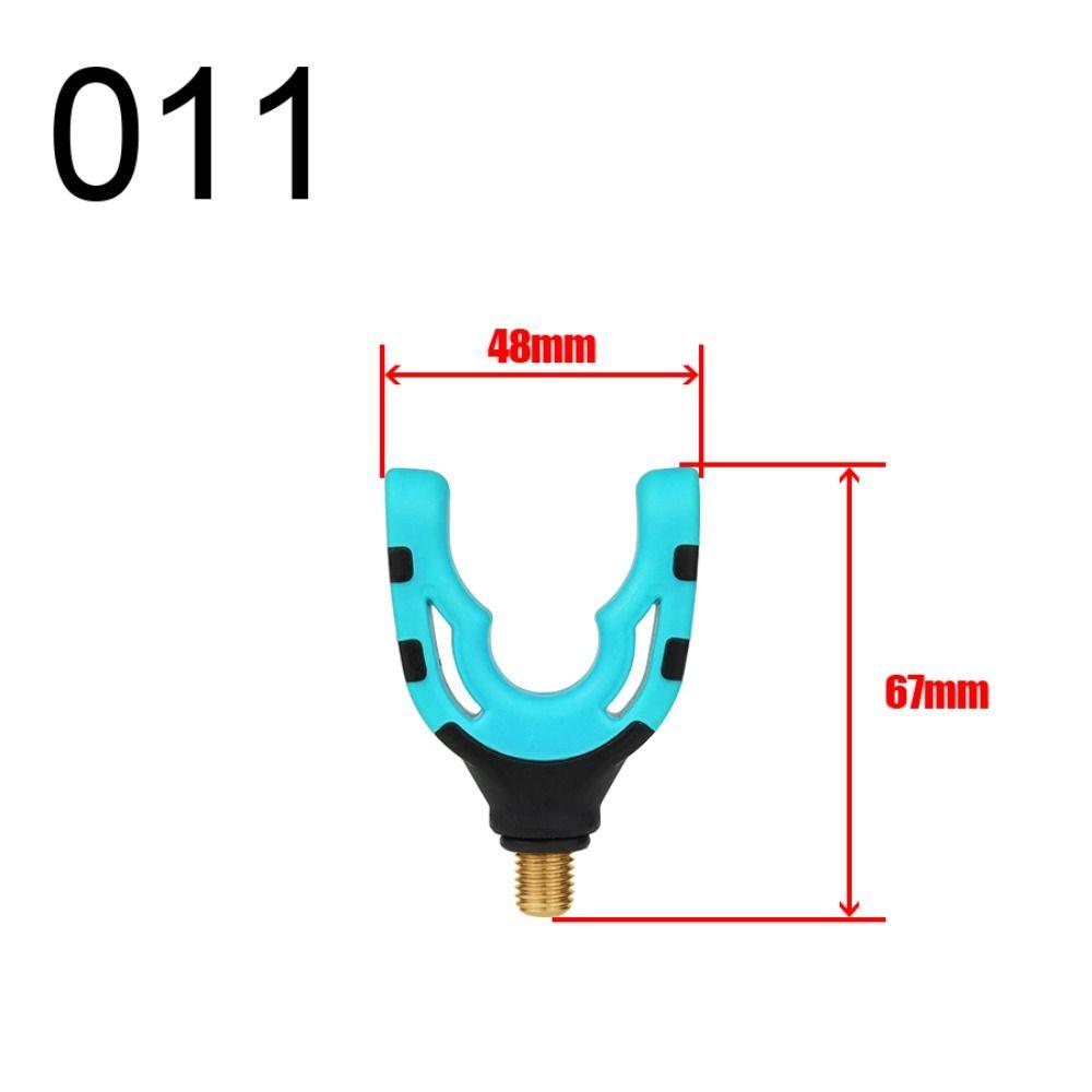 V/C/U Shape Fishing Rod Pod Holder Fishing Accessory Feeder Fishing Tackle Durable Bracket Head