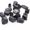 Positive Energy Healing for Raw Gemstone Necklace Black Stone Pendant Necklace G