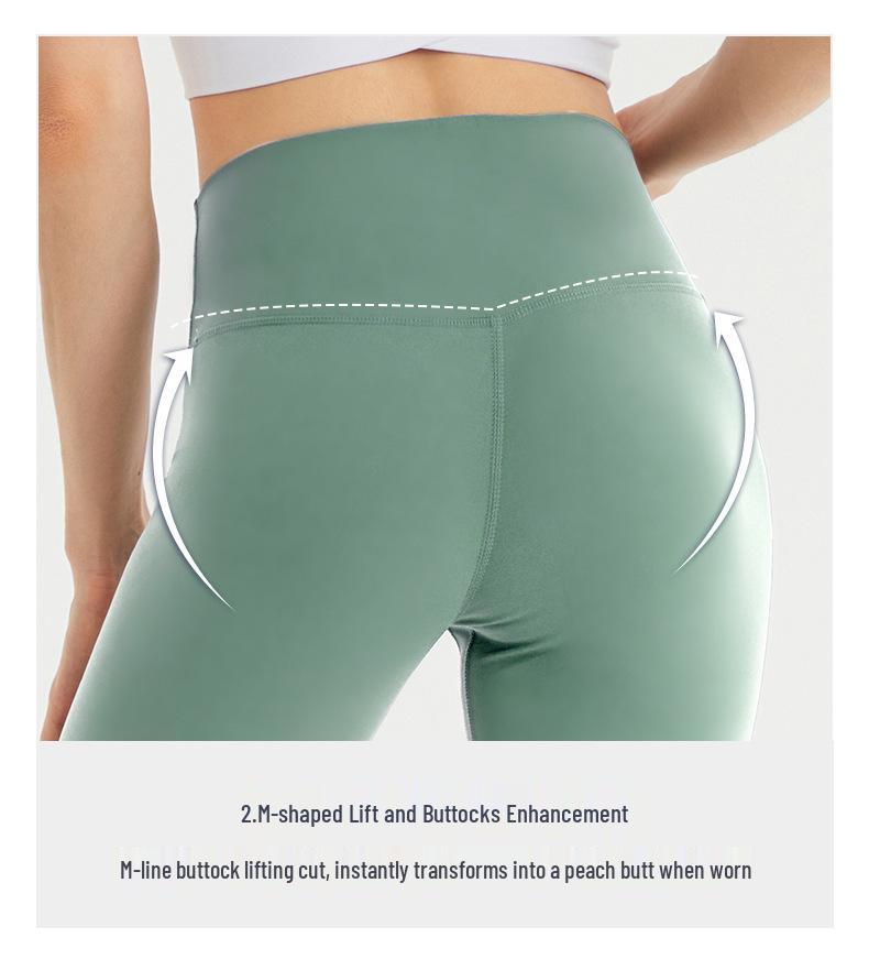 Women's High-Waist Quick-Dry Yoga Shorts - Breathable, Nude Feel, Perfect for Spring/Summer Fitness Activities