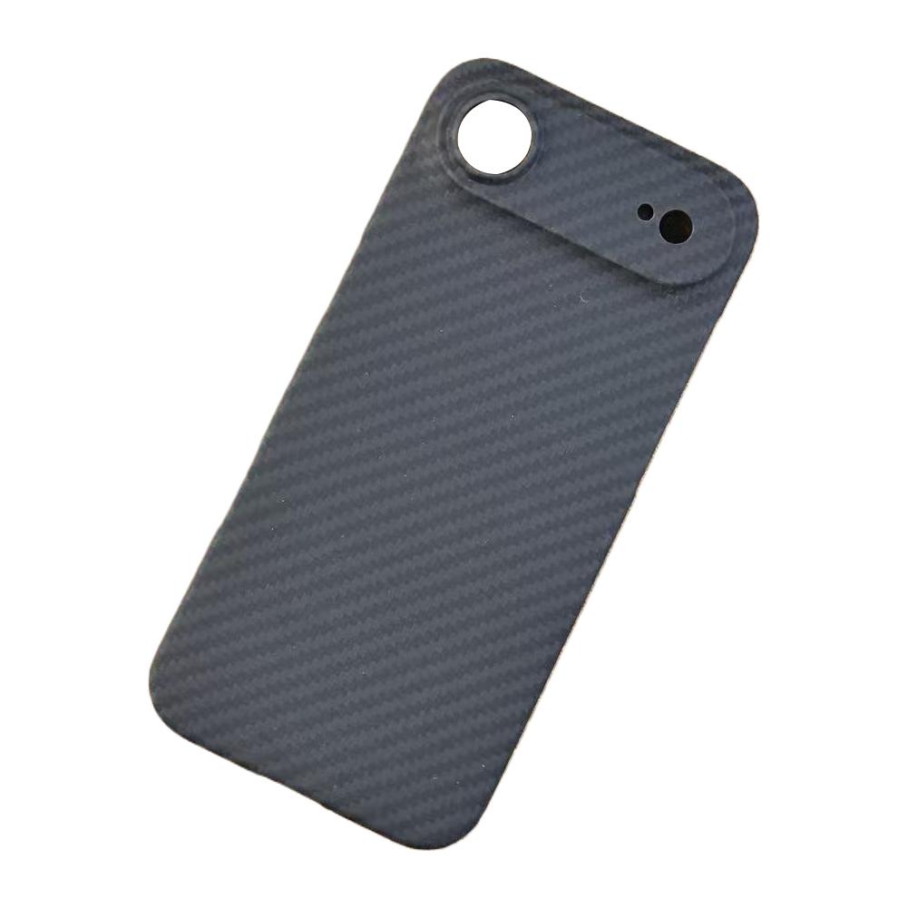 

Магнітний чохол з вуглецевого волокна для iPhone 17 Air Чохол-бампер з металевим кільцем Ультратонкий корпус з арамідного волокна для iPhone 17 Air