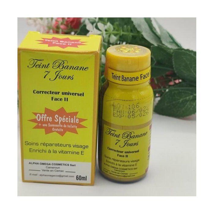 Huile Correcteur Universel Teint Banane – Phase 2 Éclaircissante