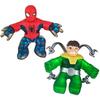 Actiefiguur - heroes of goo jit zu - co41378 - 2-pack - spiderman vs dr octopus - veelkleurig