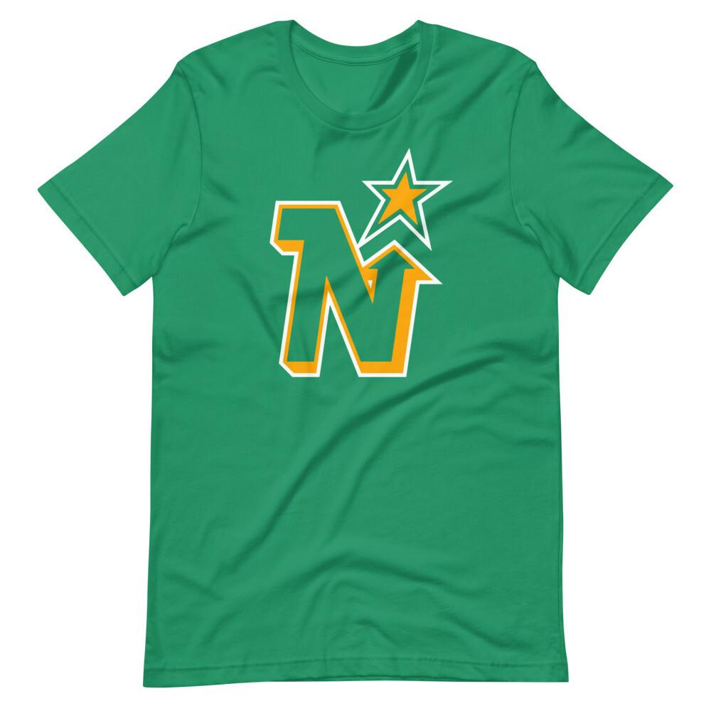 Minnesota North Stars Retro Defunct Hockey Team Tee Shirt Unisex T-shirt