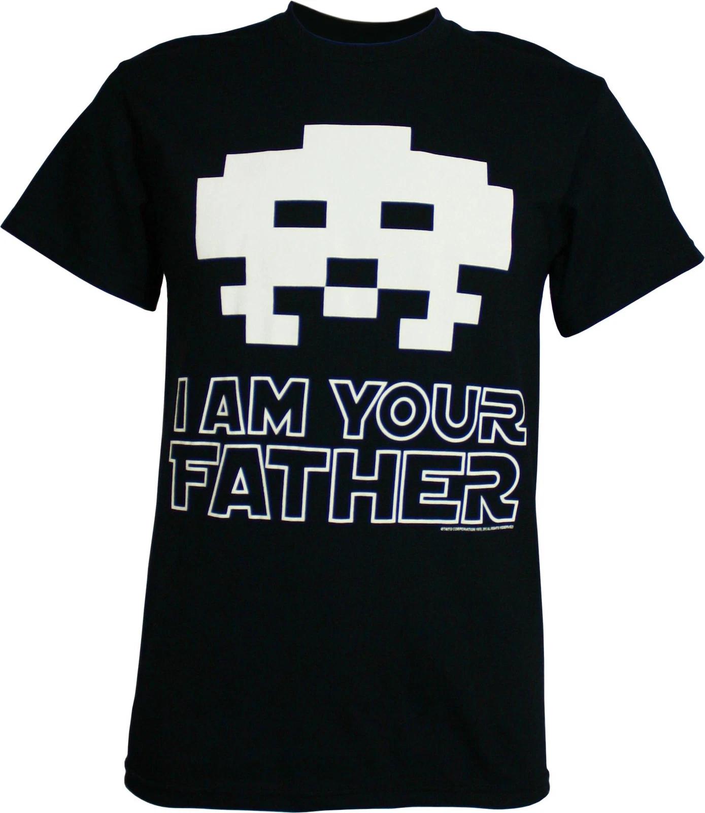 Space Invaders Alien Father T-Shirt XL