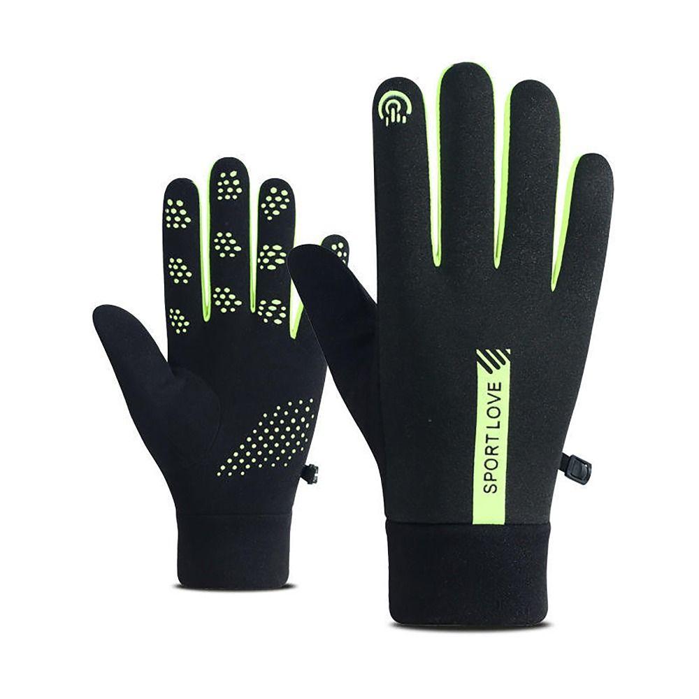 Cold Resistance Winter Gloves Thermal Fleece Ski Gloves Convenient Driving Mittens  for Woman Man