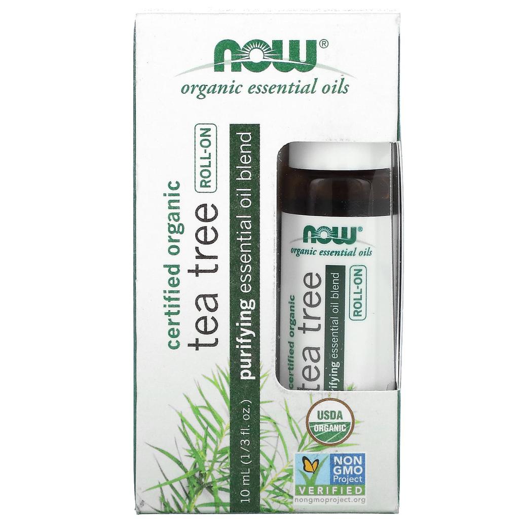 Certified Organic Tea Tree Roll-On, 10Ml (1/3Fl Oz)