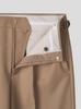 Kuleube High Waist Flare Pants (Beige)