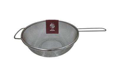 Kyoto Katsugu Nerezový košík s rukojetí 21cm Vyrobeno v Japonsku 4580047177072 Stříbrný