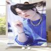 SUGA Agust D Kpop B-BTS Flanelldecke, Ultraweiche Warme Plüschdecke für Zuhause Schlafzimmer Bett Sofa Abdeckung Büro Camping Picknick Geschenk