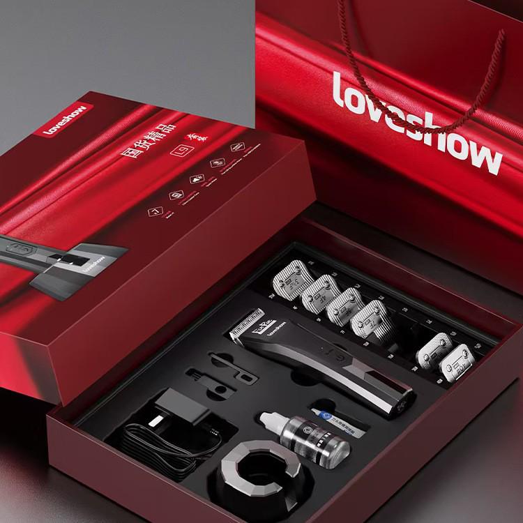 Akeme LOVESHOW Pet Electric Hair Clipper L9 - Cat & Dog Trimmer Shaver with Shear Hair Retention Blade Head