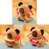 Fire Tortoise Plush Doll Keyring With Short Plush Material For Kids Gift And Accessories