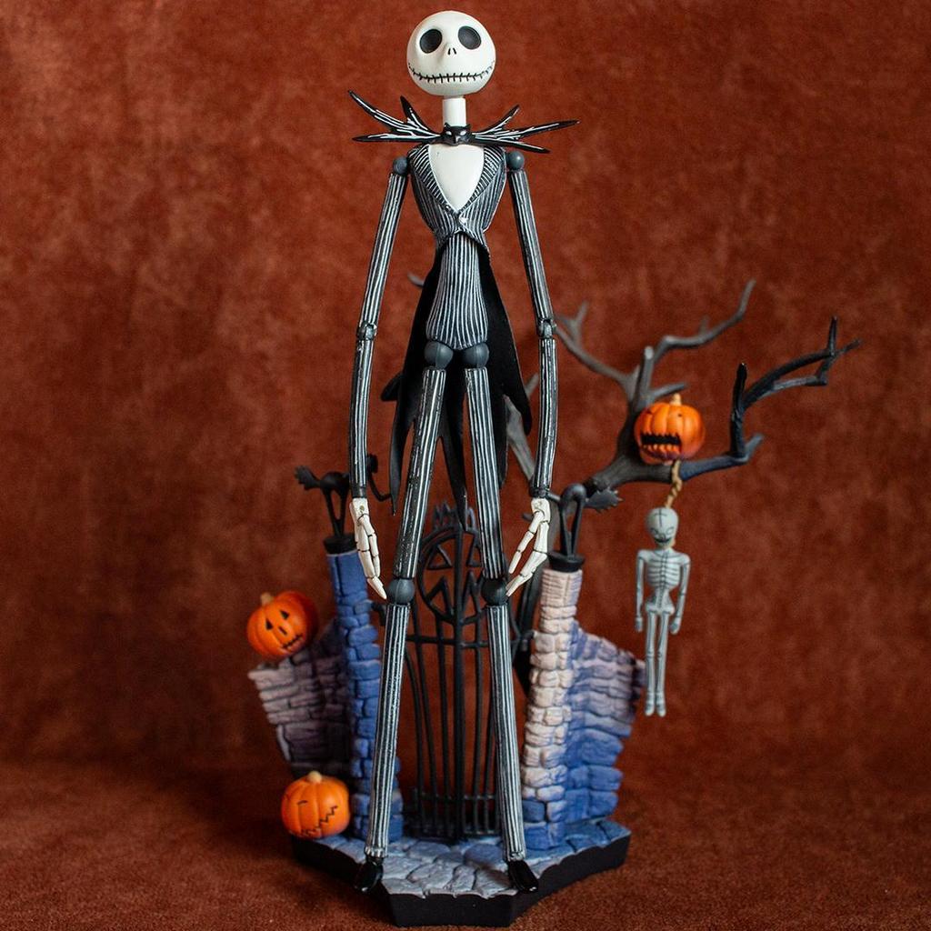 [USED] Legacy of Revoltech Jack Skellington Glow In the Dark Ver.