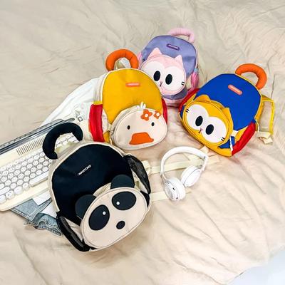 Kawaii Asilo Zaino Scolastico Animali Cartone Animato Tempo Libero Moda Panda Uomo Donna Leggero Alta Capacità Bambini Borsa a Spalla Scuola