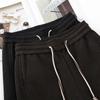 2024 Women's Khaki Wool Acetate Harem Pants - Petite Nine-Point Carrot Style for Autumn/Winter