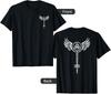 Símbolo de la Doncella Escudo de Valquiria Valknut Vikingo Odín Camiseta Vikinga