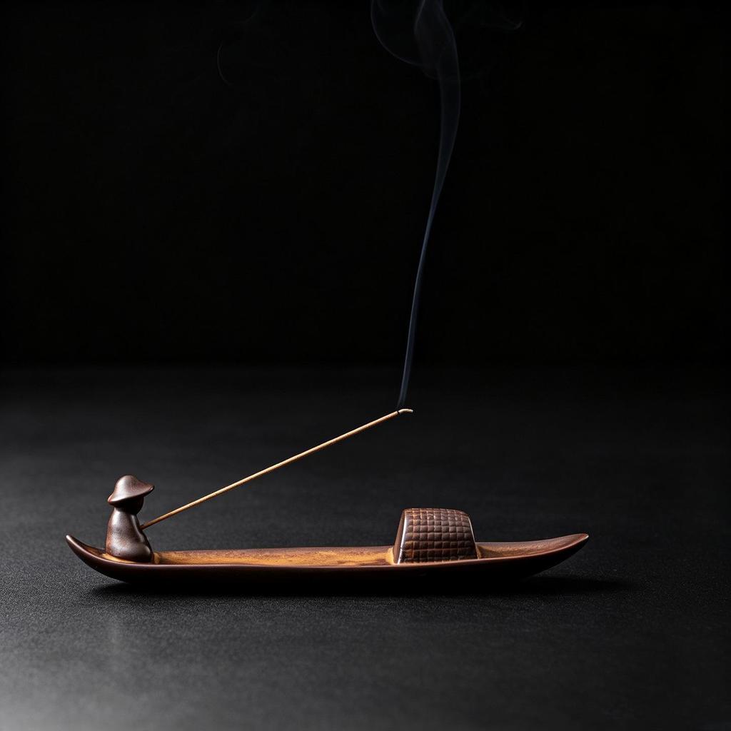 Antique Style Ceramic Incense Holder for Home or Office