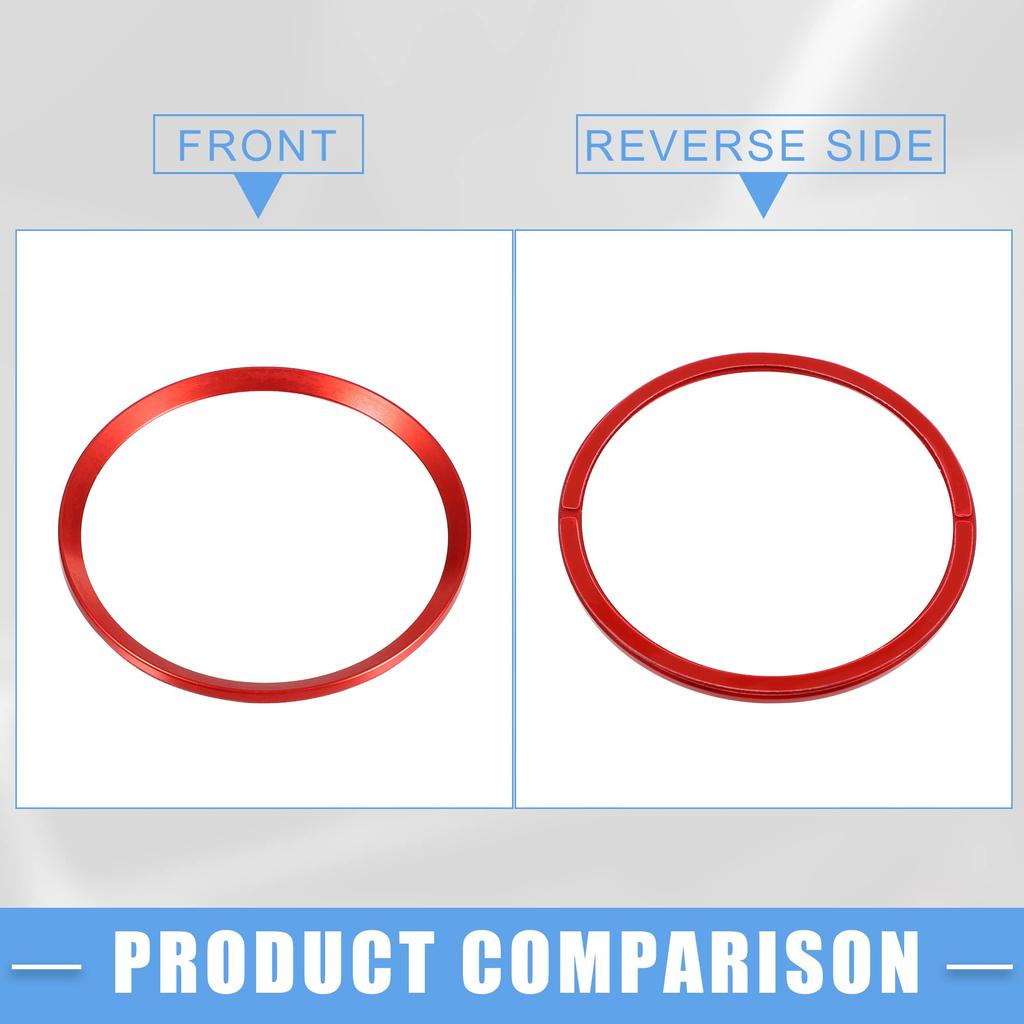 A ABSOPRO Wheel Hub Center Covering Decorative Trim Compatible with