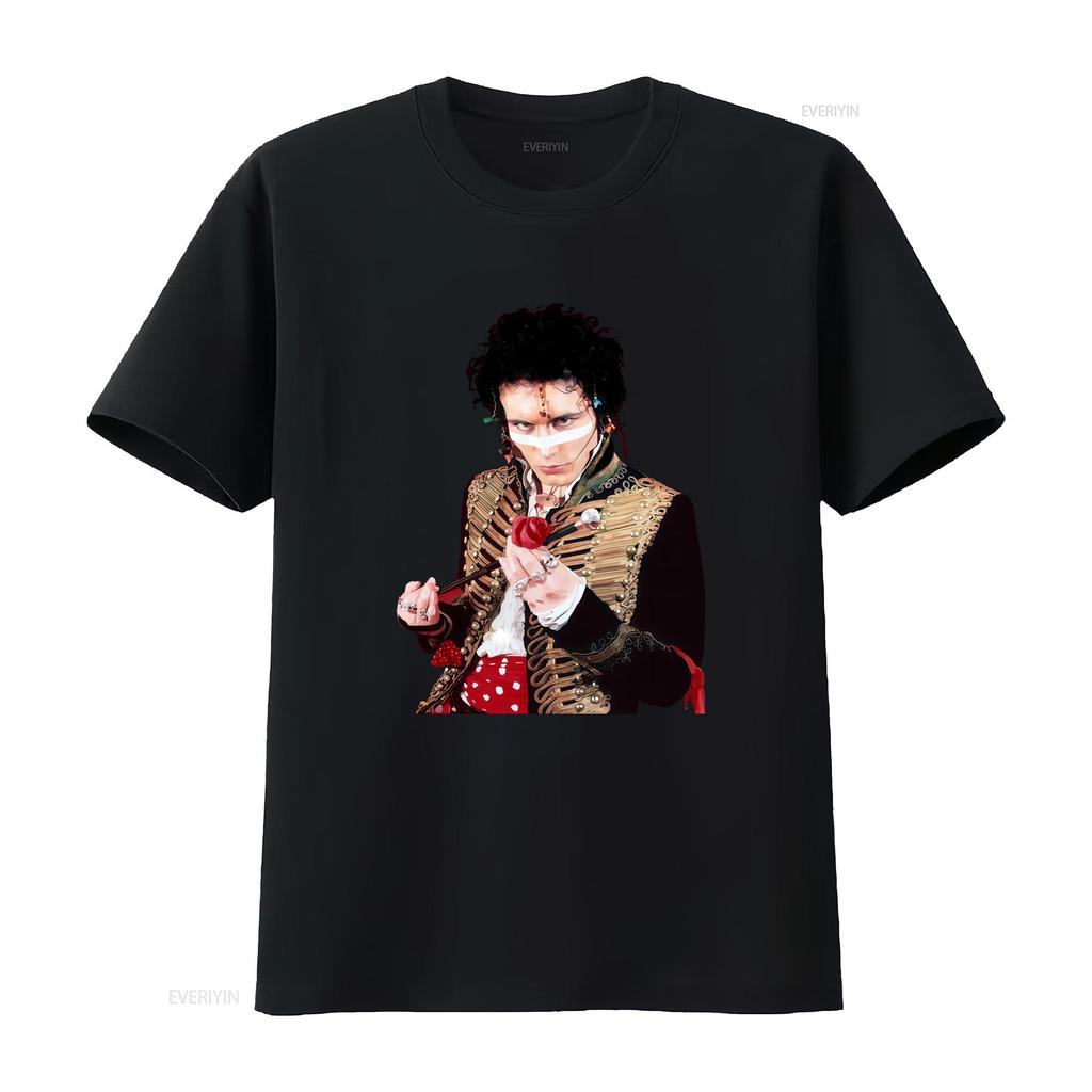 Adam Ant T Shirt All Sizes Available S 2345Xl Unique Print Design Perfect for Fans of Vintage Washed Soft Stretched Fashion