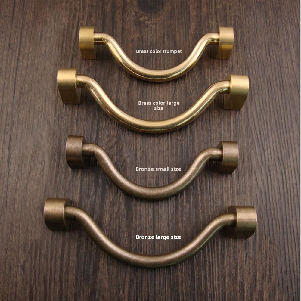 Antikbronze Massiv Messing Schrankknöpfe Muschelgriff Schrankgriffe Möbelbeschläge Schubladengriff Küchenschubladengriffe