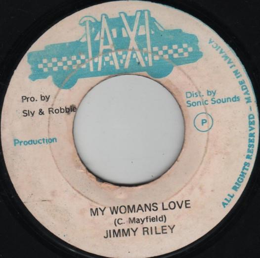 

7-дюймовая пластинка JIMMY RILEY My Womans Love NONE Taxi 1980 Ямайка Регги Ска Даб Б/у