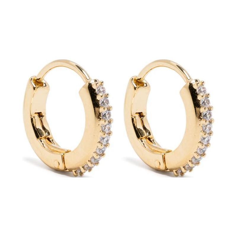 Swarovski Matrix Inlay Design Brass Earrings Women s Gold 5697228