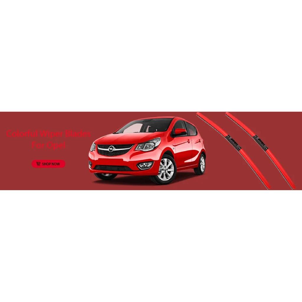 LNJING Colorful Car Wipers For Opel Vauxhall Zafira B A05 2005-2019