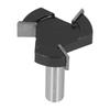 Surfacing Router Bits Carbon Steel Body Alloy Planing CNC Spoilboard Bit 1/2in Shank