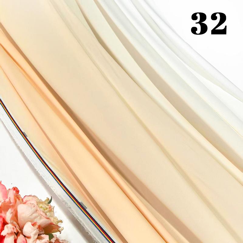 50cm Chiffon Gradient Fabric Hanfu Ancient Style Rainbow Gradient Fabric Stage Costume Design Skirt Dress DIY Sewing Material
