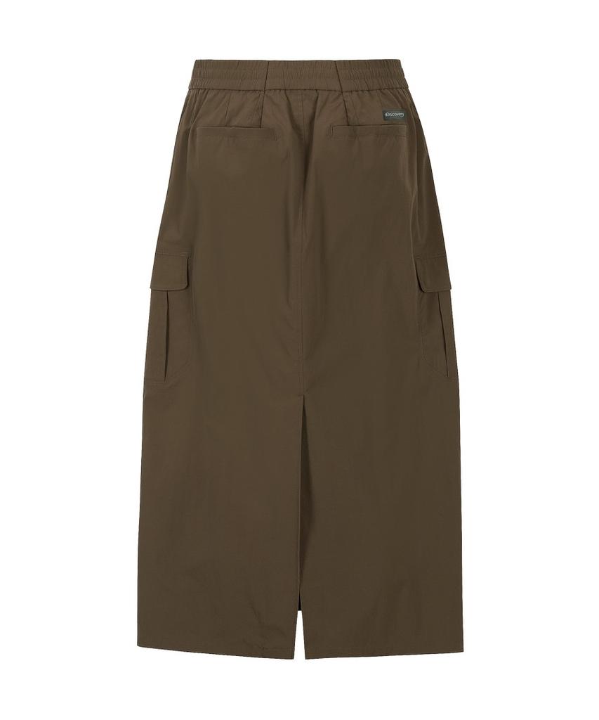DISCOVERY EXPEDITION Freshvent Women'S Cargo Skirt (D/Brown)
