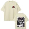 Anime Hunter X Hunter Eyes Graphic T-shirt Men Women  Soft Cotton T Shirts Male Fashion Manga Oversized Streetwear