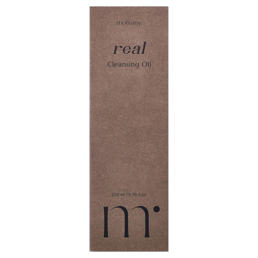 molvany Real Cleansing Oil, 200ml (6.76fl Oz)