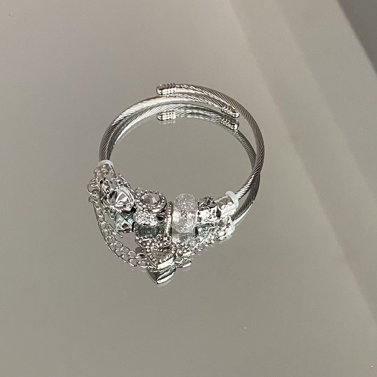 

Живий Гарячий Товар: Браслет для пари Pandora White Fairy Cupid Heart & Beaded.