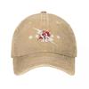Vintage Best In The World CM Punk Baseball Cap Unisex Distressed Washed Sun Cap Outdoor Running Golf Caps Hat