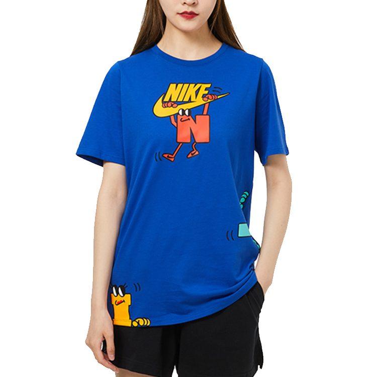 Nike Kids T Shirts Crew Neck Moderate DJ5380-481